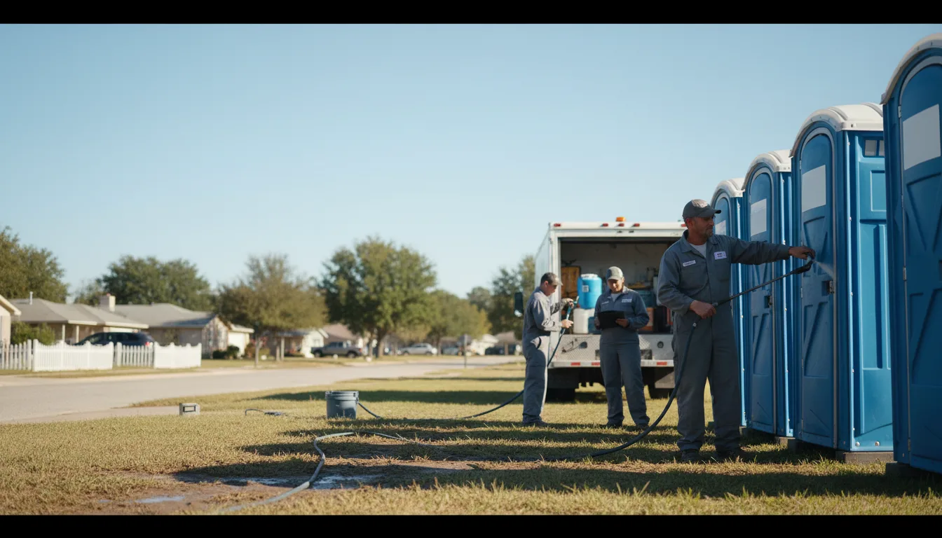 Long-Term Portable Toilet Rental in Weston, NE near me